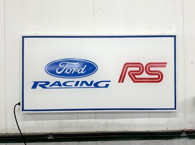 Lot 76 - Illuminated Garage Sign - FORD RS - NO RESERVE