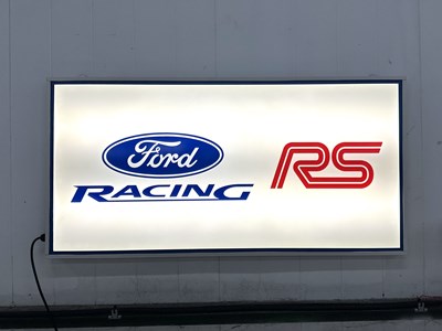 Lot 76 - Illuminated Garage Sign - FORD RS - NO RESERVE