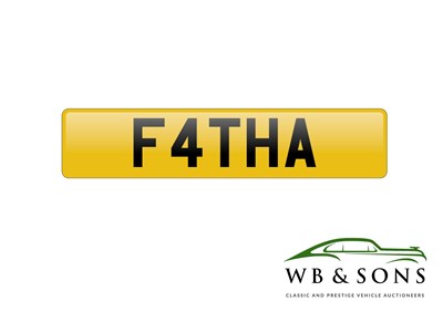 Lot 89 - Registration - F4THA
