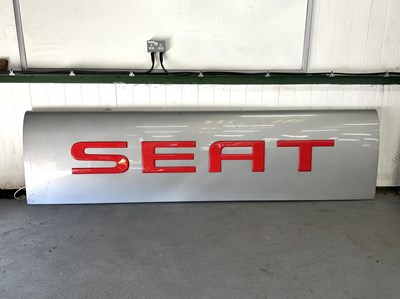 Lot 73 - Seat Sign - NO RESERVE