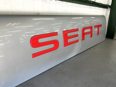 Lot 73 - Seat Sign - NO RESERVE
