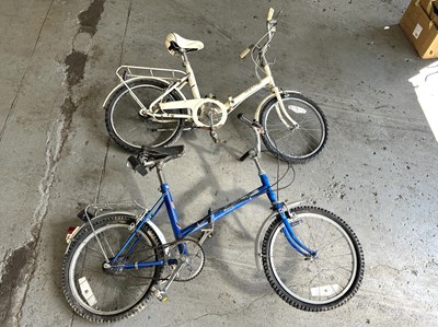 Lot 129 - Pair of folding bicycles - NO RESERVE