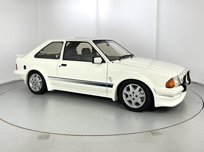 Lot 75 - 1986 Ford Escort RS Turbo S1