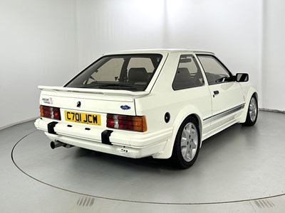 Lot 75 - 1986 Ford Escort RS Turbo S1