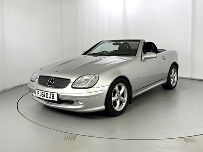 Lot 122 - 2001 Mercedes-Benz SLK 200