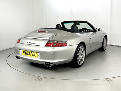 Lot 60 - 2003 Porsche 911 Carrera 2 Cabriolet