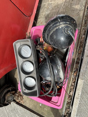 Lot 10 - Pair of Minis and trailer - NO RESERVE