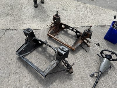 Lot 10 - Pair of Minis and trailer - NO RESERVE
