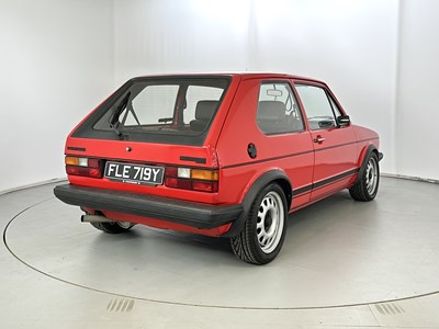 Lot 66 - 1982 Volkswagen Golf GTI