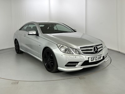 Lot 192 - 2013 Mercedes-Benz E220 Sport