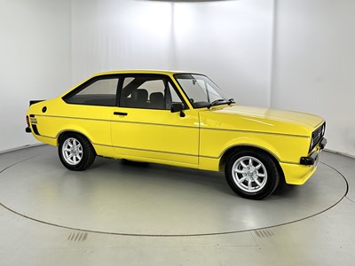 Lot 124 - 1979 Ford Escort 1600 Sport