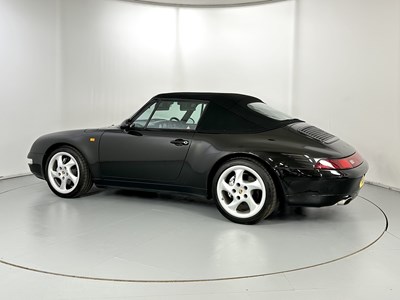 Lot 87 - 1997 Porsche 911 Carrera 4 Cabriolet