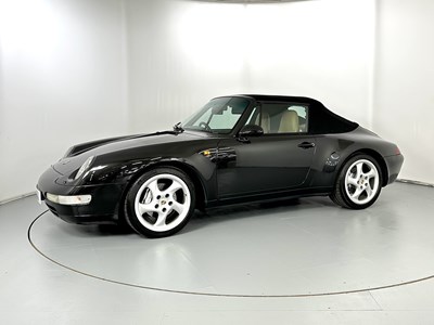 Lot 87 - 1997 Porsche 911 Carrera 4 Cabriolet