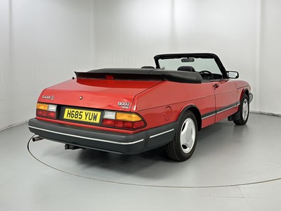 Lot 33 - 1991 Saab 900i Cabriolet