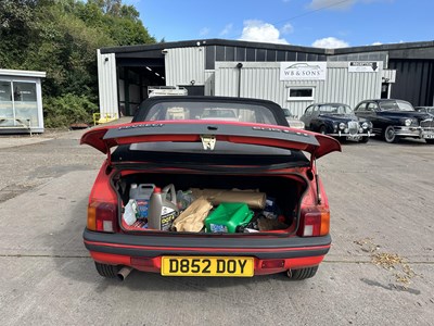 Lot 53 - 1987 Peugeot 205 CTI