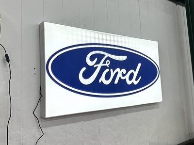 Lot 13 - Illuminated Garage Sign - FORD - NO RESERVE