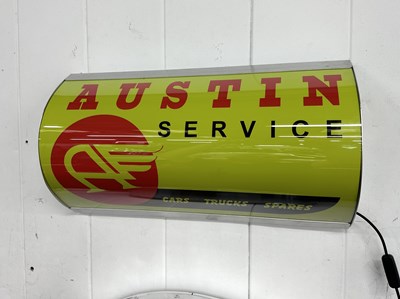 Lot 57 - Illuminated Garage Sign - Austin - NO RESERVE