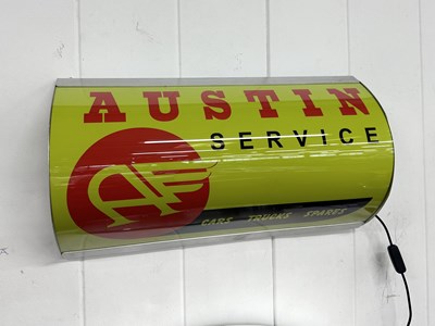 Lot 57 - Illuminated Garage Sign - Austin - NO RESERVE
