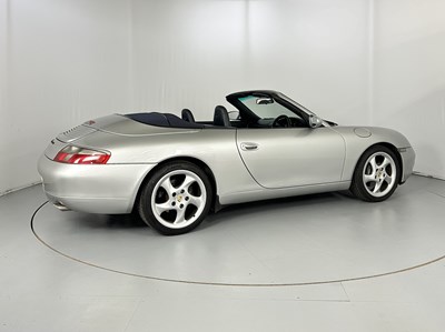 Lot 140 - 2001 Porsche 911 Carrera Cabriolet