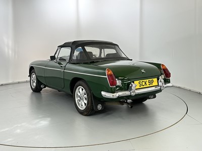 Lot 109 - 1976 MG B Roadster