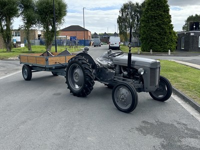 Lot 176 - 1954 Ferguson TE20 & Trailer