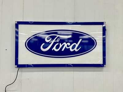 Lot 109 - Illuminated Garage Sign Ford - NO RESERVE