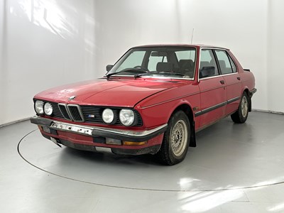 Lot 110 - 1987 BMW 520 - NO RESERVE