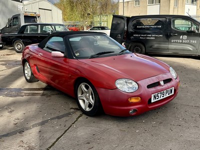 Lot 106 - 1996 MG F - NO RESERVE