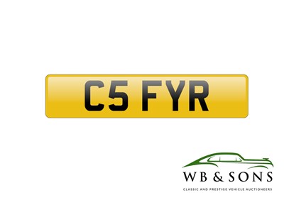 Lot 16 - Registration - C5FYR