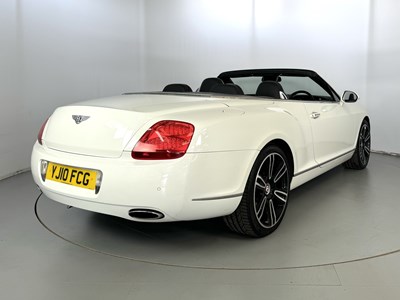 Lot 40 - 2010 Bentley Continental GTC