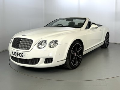 Lot 40 - 2010 Bentley Continental GTC