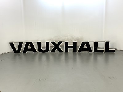 Lot 103 - Vauxhall Sign - NO RESERVE