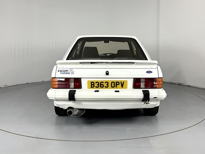 Lot 27 - 1985 Ford Escort RS Turbo