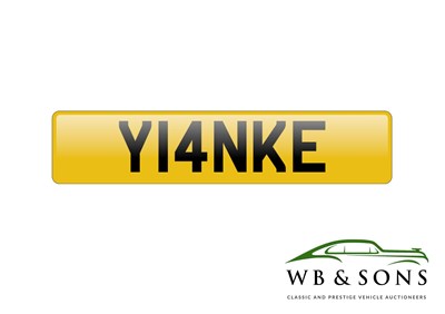 Lot 159 - Registration - Y14NKE