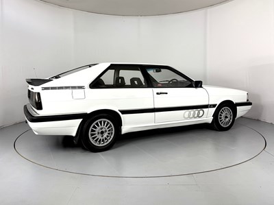 Lot 95 - 1985 Audi Coupe Quattro