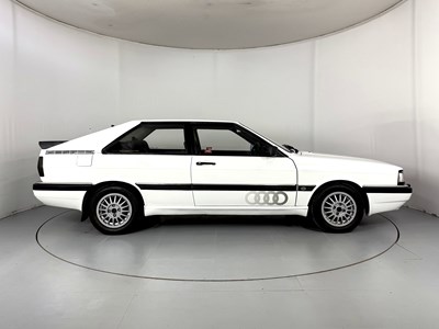 Lot 95 - 1985 Audi Coupe Quattro