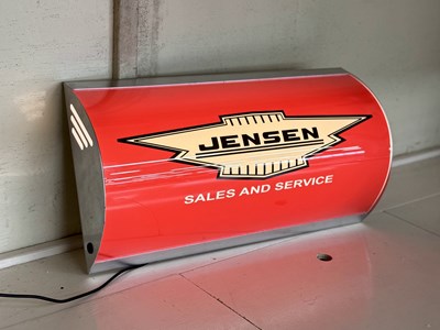 Lot 107 - Illuminated Garage Sign - JENSEN - NO RESERVE