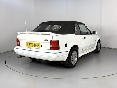 Lot 45 - 1989 Ford XR3i Cabriolet