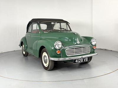 Lot 1 - 1963 Morris Minor 1000 Cabriolet