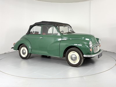 Lot 1 - 1963 Morris Minor 1000 Cabriolet