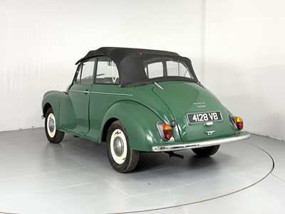 Lot 1 - 1963 Morris Minor 1000 Cabriolet