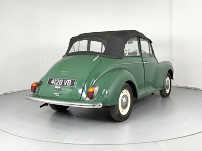 Lot 1 - 1963 Morris Minor 1000 Cabriolet