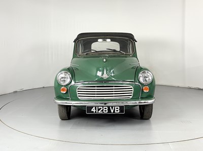 Lot 1 - 1963 Morris Minor 1000 Cabriolet