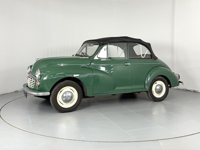 Lot 1 - 1963 Morris Minor 1000 Cabriolet