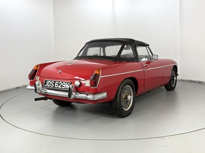 Lot 59 - 1972 MG B Roadster