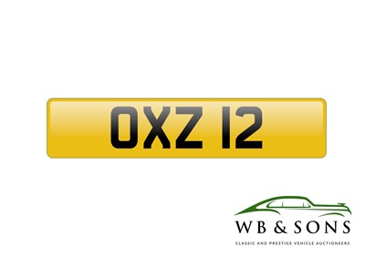 Lot 170 - Registration - OXZ 12