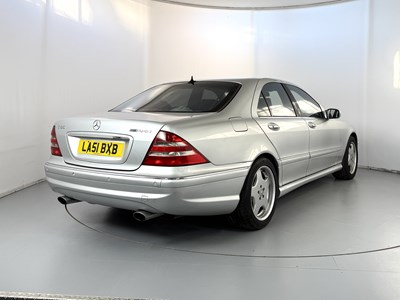 Lot 15 - 2002 Mercedes-Benz S55 AMG