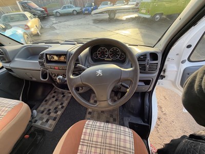 Lot 77 - 2006 Peugeot Boxer Camper Van- NO RESERVE