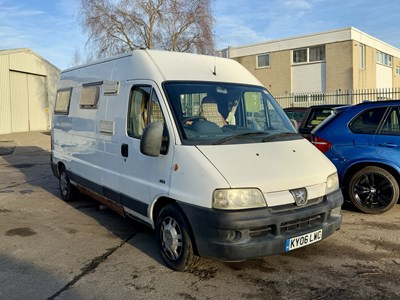 Lot 77 - 2006 Peugeot Boxer Camper Van- NO RESERVE