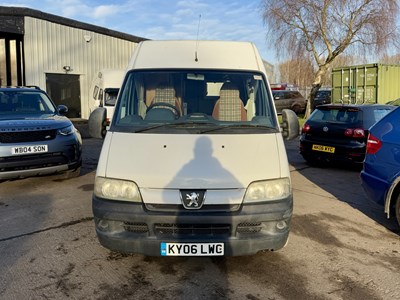 Lot 77 - 2006 Peugeot Boxer Camper Van- NO RESERVE